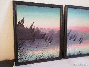 Predám trojdielny obraz - 2