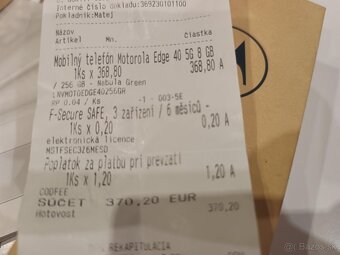 Motorola Edge 40 8/256GB v záruke - 2