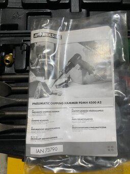 Pneumatické sekacie kladivo Parkside PDMH 4500 A2 - 2
