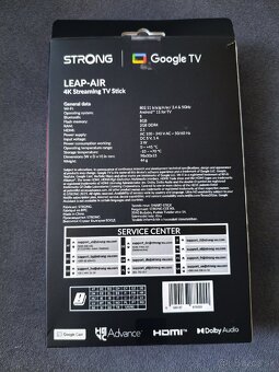 Strong leap-air 4k Google tv stick - 2