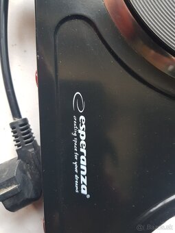 Ponúkam na predaj elektrický varič - dvojplatničku - 2