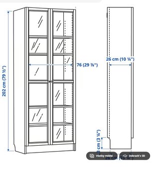IKEA Billy kniznica - 2