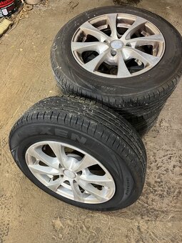 Pneumatiky 195x65 r15 NEXEN + disky - 2