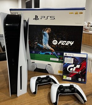 Playstation 5 s 2 ovládačmi + hra - 2