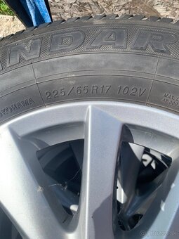 Predám elektróny s pneumatikami 225/65 R17 - 2