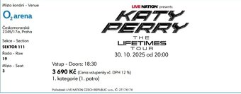 Katy Perry Praha - 2