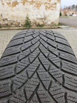 ALU DISKY SKODA RATIKON ORIGINAL R17+ZIMNÉ PNEU BRIDGESTONE - 2