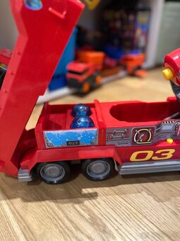 Labková patrola VEĽKÉ hasičské auto Marshall Transforming Ci - 2