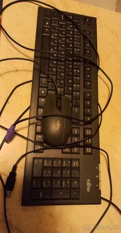 Predám klávesnicu k PC spolu s myšou Fujitsu - 2