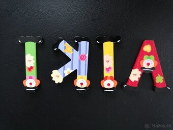 Drevené písmená VIKI - 2