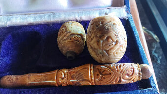 Predám starožitnú Pipu polodrahokam - 2