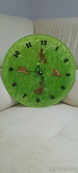 Epoxidove nástenné hodiny - 2