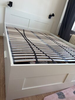 Manželská postel ikea úložný priestor - 2