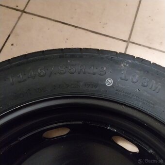 dojazdove koleso z Skoda Kodiaq 145/85R18 5x112 - 2