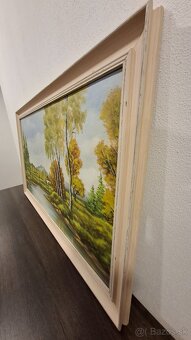 Obraz krajiny/olejomaľba - 2