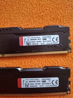 Ram 2x4gb HYPERX FURY - 2