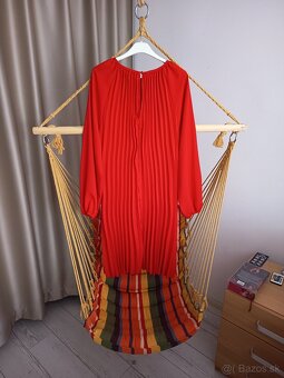 Dámske šaty červené XL -XXL - 2