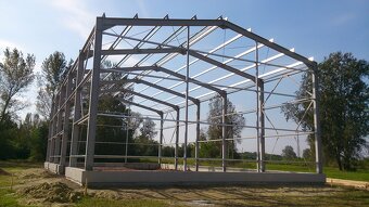 Oceľová konštrukcia haly  10x20x5m - 2