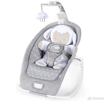 INGENUITY hojdacie kresielko vibrujúce s melódiou Cuddle Lam - 2