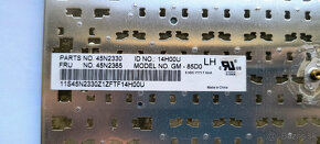 Klávesnica Lenovo 45N2330 DE - 2