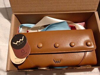 Dámska kožená peňaženka Vuch - 2