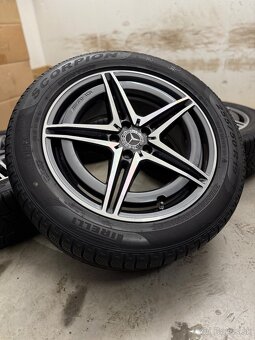 Zimná sada 5x112 R19 Mercedes Benz EQC AMG , GLC Dvojrozmer - 2