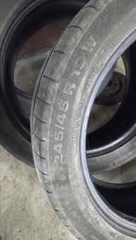 Predám 245/45 r19 letne pneumatiky - 2