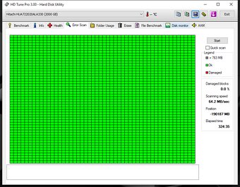 Preám HDD  hitachi    2 T - 2