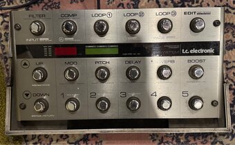 Predám efekt TC Electronic G system - 2