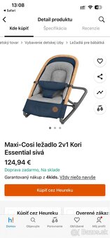 Detske ležadlo maxi cosi kori - 2