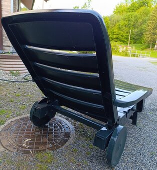 Záhradné kreslo, lavička - 2