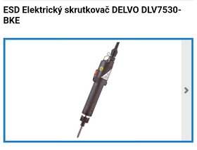 ESD el.skrutkovač DLV7530-BKE - 2