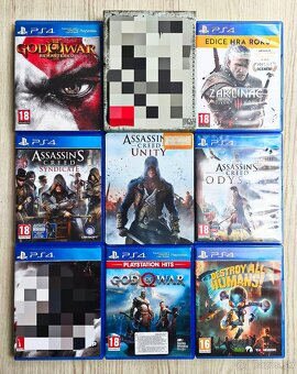 Playstation 4 hry - PS4 Hry - DVD, Pro Enhanced s obalmi . - 2