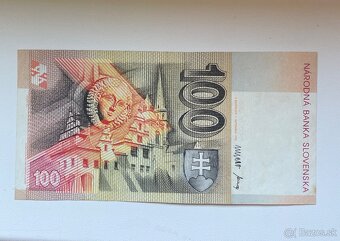100 slovenských korun D 1993 - 2