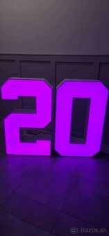 LED čísla na prenájom - 2