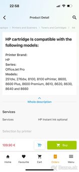 Toner / Napln do tlaciarne HP , No.950/951 , OfficeJet Pro - 2
