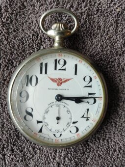 Kapesní / vreckové Tavannes Watch C9 + minciř - 2