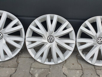R16 Puklice volkswagen r16 vw 16 puklice kryty kol disky - 2