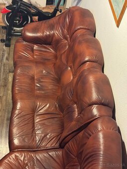 Kozena rohova + rozkladaci sedaci souprava - 2