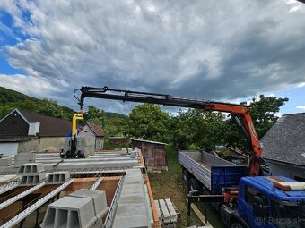 Autodoprava s hydraulickou rukou - 2