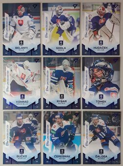 Hokejové kartičky HS 2022 BLUE LIMITED EDITION - KOMPLET SET - 2