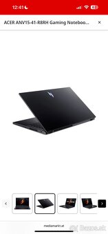 Herný notebook asus Nitro - 2