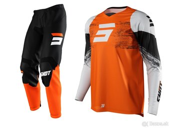 Predám detský set oranžový fluo - 2