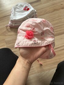 Detské čiapky do 6 mesiacov - pre dievčatko - 2