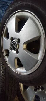 Opel originál hliníkové disky 15 - 2