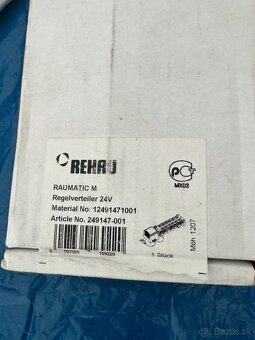 Predam na zonovu regulaciu riadiacu jednotku rehau s trafom - 2