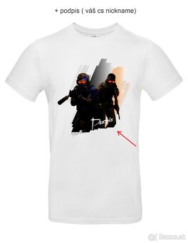 counter strike pánske tričko - 2