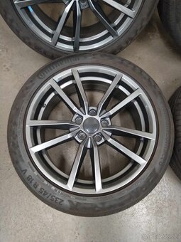 Alu 5 x 112 R 18 + letné 235/45 R18. - 2
