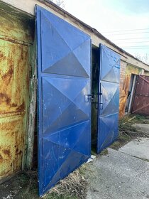 Brána oceľová 236x132cm 2ks - 2