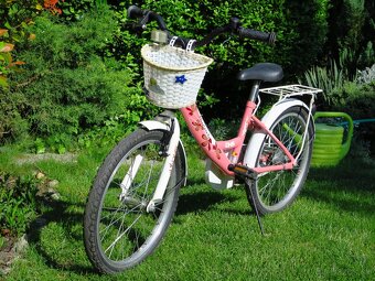Dievčenský bicykel 20 palcové kolesá. - 2
